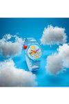 SWATCH Valentine's Day Simpsons Angel Bart Two Tone Silicone Strap