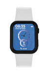 THORTON Klok Smartwatch White Silicone Strap