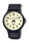 CASIO Collection Two Tone Combined Materials Strap