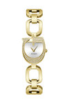 GUESS Gia Crystals Gold Stainless Steel Bracelet