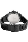 PIERRE LANNIER Cronos Chronograph Black Stainless Steel Bracelet