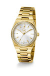 GUESS Collection Prodigy Crystals Gold Stainless Steel Bracelet