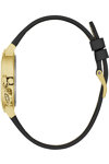 GUESS Charmed Crystals Black Rubber Strap
