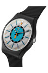SWATCH Power of Nature Good to Gorp Black Silicone Strap
