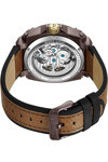 POLICE Norwood Automatic Brown Leather Strap