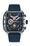 POLICE Clout Chronograph Blue Silicone Strap