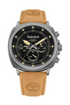TIMBERLAND Williston Small Dual Time Brown Leather Strap