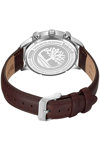 TIMBERLAND Managate Dual Time Brown Leather Strap