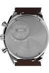 Q Timex Tachymeter Brown Leather Strap