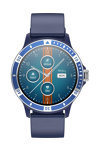 TEKDAY Smartwatch Blue Silicone Strap
