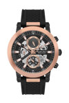 BEVERLY HILLS POLO CLUB Black Rubber Strap