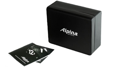 ALPINA Startimer Beige Leather Strap