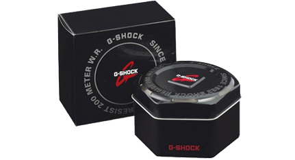 G-SHOCK Dual Time Chronograph Green Rubber Strap