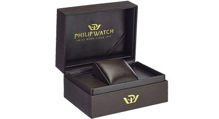 PHILIP WATCH Caribe Diving Automatic Silver Stainless Steel Bracelet Gift Set