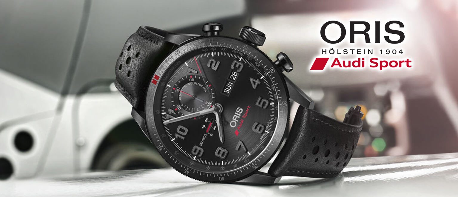 ORIS Audi Sport Limited Edition Watch II Black Leather Strap