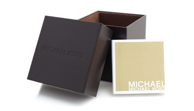 Michael KORS Ritz Crystals Chronograph Rose Gold Stainless Steel Bracelet