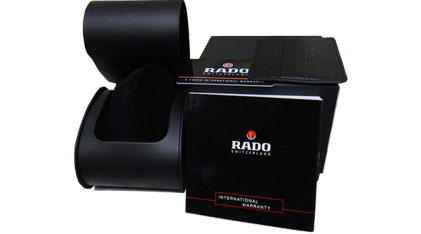 RADO DiaMaster Petite Seconde Automatic Black Leather Strap (R14053206)