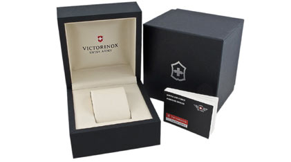 VICTORINOX I.N.O.X. V Grey Fabric Strap