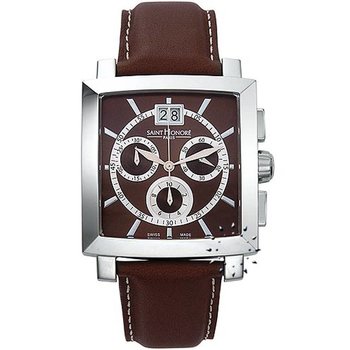 Saint HONORE Orsay Grand Lady Brown Leather Strap