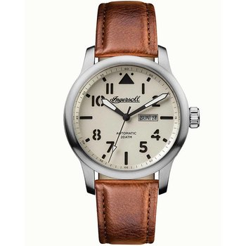 INGERSOLL The Hatton Automatic Brown Leather Strap