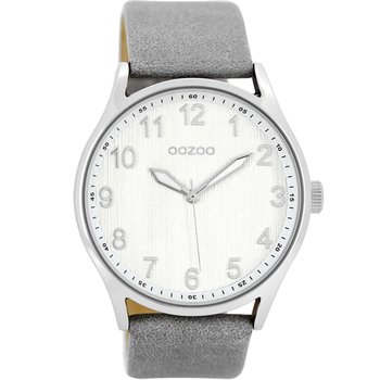 OOZOO Τimepieces Grey Leather
