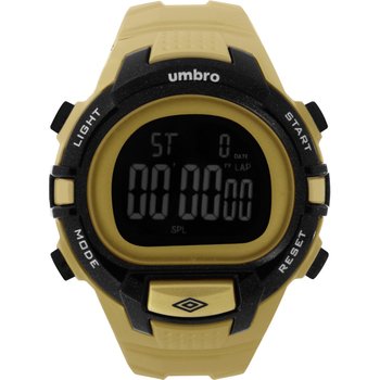 UMBRO Sport Chronograph Gold Rubber Strap