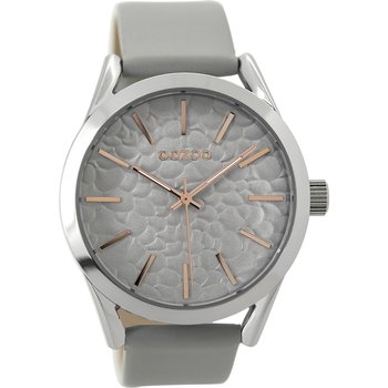 OOZOO Timepieces Grey Leather