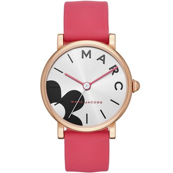 MARC JACOBS Classic Pink Silicone Strap