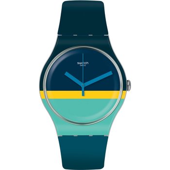 SWATCH Ment'Heure Multicolor Silicone Strap