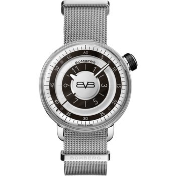 BOMBERG BB01 GENT Silver Stainless Steel Bracelet