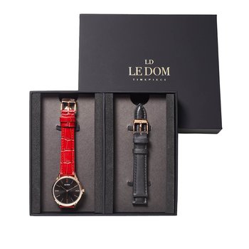 LEDOM Classic Red Leather
