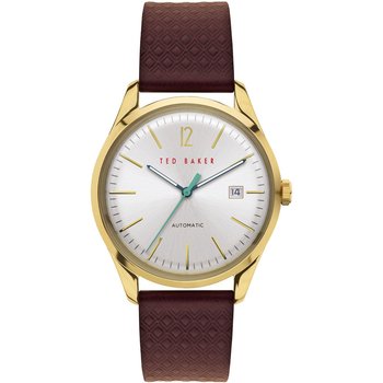 TED BAKER Daquir Automatic Brown  Leather Strap
