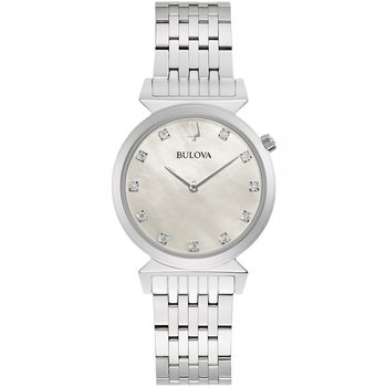 BULOVA Classic Crystals Silver Stainless Steel Bracelet