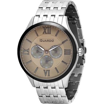 GUARDO Gents Silver Stainless