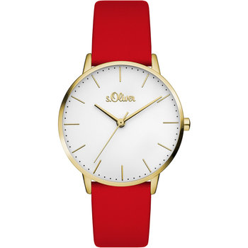 s.Oliver Ladies Red Leather