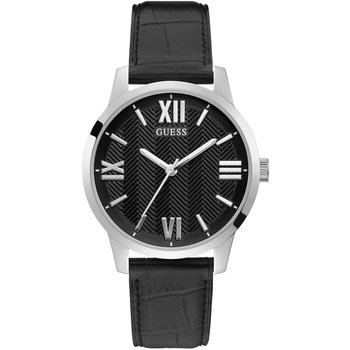 GUESS Campbell Black Leather