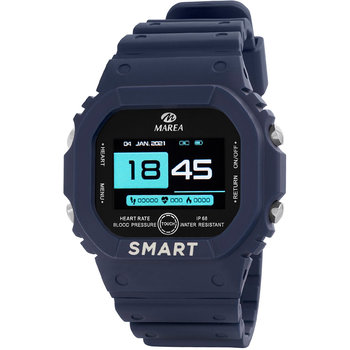 MAREA Smartwatch Blue Rubber