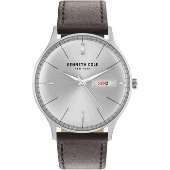 KENNETH COLE Gents Brown Leather Strap