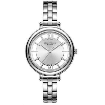 KENNETH COLE Ladies Silver Stainless Steel Bracelet