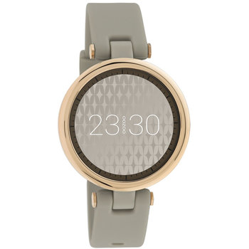 OOZOO Smartwatch Grey Rubber Strap
