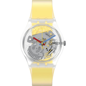 SWATCH Clearly Yellow Striped