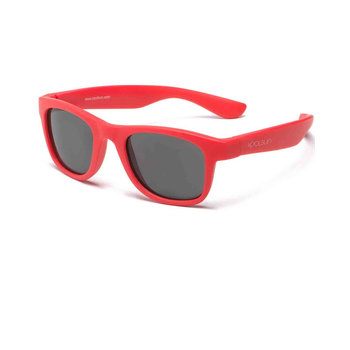 KOOLSUN Kids Sunglasses WAVE Red 3-10 Years Old