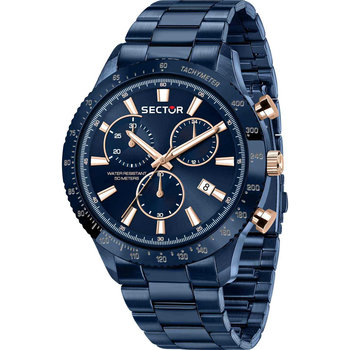 SECTOR 270 Chronograph Blue Stainless Steel Strap