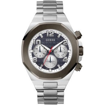 GUESS Empire Silver Stainless