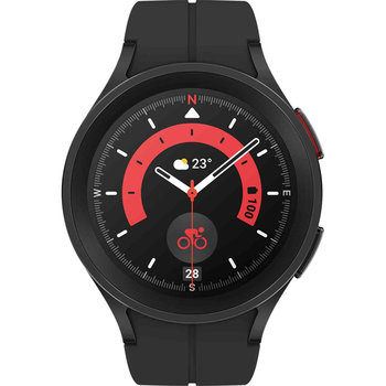 Samsung Galaxy Watch 5 Pro with Black Silicone Strap