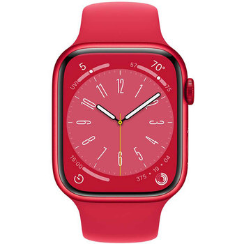 Apple Watch Series 8 GPS 45mm Red with Red Sport Band