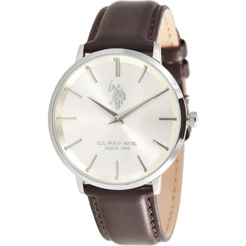 U.S.POLO Miller Brown Leather Strap