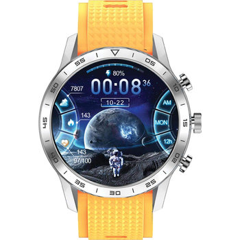 DAS.4 SU20 Smartwatch Yellow Silicone Strap