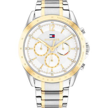 Tommy HILFIGER Sport Crystals Two Tone Stainless Steel Bracelet