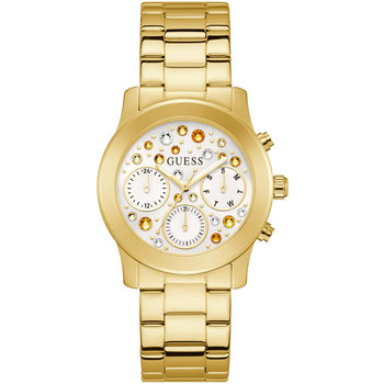 GUESS Fantasia Crystals Gold Stainless Steel Bracelet